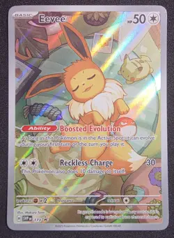 Pokemon Eevee 173 Sv: Scarlet & Violet Promo Cards Holo LP - Image 1