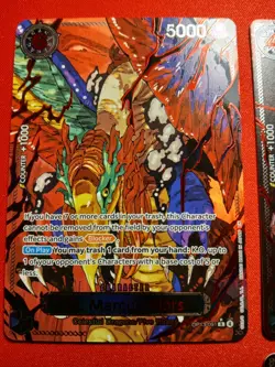 Carrying On His Will OP13 Demon/God Pack 5 Elders Red Alt Art (6) CARDS Total - Image 2