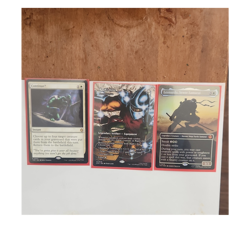 Wizards of the Coast MTG TMNT 5-Card Lot - ContinueU Raph's Jitte + More - Image 1