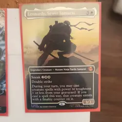 Wizards of the Coast MTG TMNT 5-Card Lot - ContinueU Raph's Jitte + More - Image 3