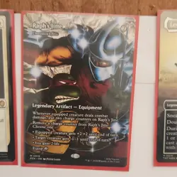 Wizards of the Coast MTG TMNT 5-Card Lot - ContinueU Raph's Jitte + More - Image 4