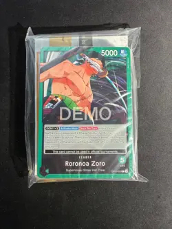 Roronoa Zoro - OP12-020 - Demo Deck sealed - One Piece ENG english card - Image 1