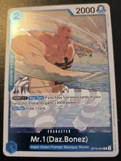 Mr. 1 (Daz.Bonez) OP16-054 Foil Rare The Time Of Battle One Piece Card Game - Image 1