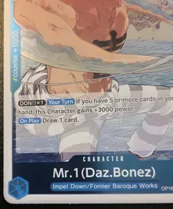 Mr. 1 (Daz.Bonez) OP16-054 Foil Rare The Time Of Battle One Piece Card Game - Image 4