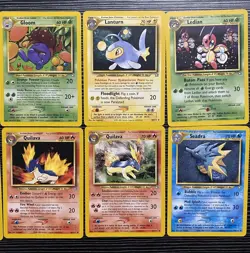 Pokemon TCG Neo Genesis Unlimited 49x Card Lot LP-HP - Image 3