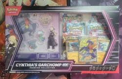 Pokemon TCG Cynthia's Garchomp ex Premium Collection Box Sealed New - Image 1