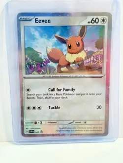 Eevee 043 Sv: Scarlet & Violet Promo Cards Holo - Image 1