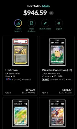 🔥Pokemon Graded Cards Lot🔥 Umbreon Blastoise Charizard Venusaur Pikachu Etc. - Image 2