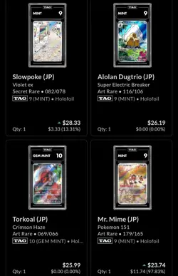 🔥Pokemon Graded Cards Lot🔥 Umbreon Blastoise Charizard Venusaur Pikachu Etc. - Image 5