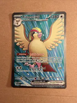 Pidgeot ex 217/197 SV Obsidian Flames Ultra Rare Pokemon Card - NM - Image 1