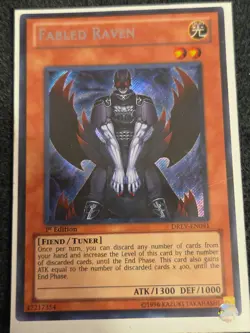 Yu-Gi-Oh! Fabled Raven - Secret Rare - DREV-EN091- Mint/Near Mint - 1st - Image 1