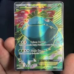 Venusaur EX Full Art 141/146 XY Base Set Ultra Rare Pokemon Card HP DMG - Image 3