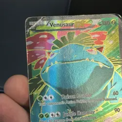 Venusaur EX Full Art 141/146 XY Base Set Ultra Rare Pokemon Card HP DMG - Image 4