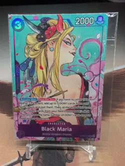 Black Maria (Illustration Box Vol.2) - One Piece Promotion Cards (OP-PR) -SEALED - Image 1