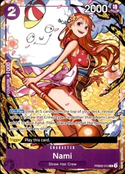 One Piece Promotion Cards #PRB02-012 Nami (Welcome Pack 2026 Vol.1) Normal - Image 1