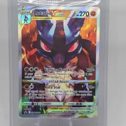 Lucario VSTAR SWSH291 SWSH: Sword & Shield Promo Cards Holo SEALED - Image 1