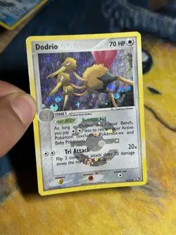 Dodrio 21/112 EX FireRed LeafGreen Stamped Reverse Holo Rare Pokemon Card PL - Image 3