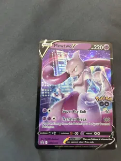 Pokemon TCG Mewtwo Card Lot (7) - Mewtwo V, VSTAR, Team Rocket’s ex, Holo - Image 3