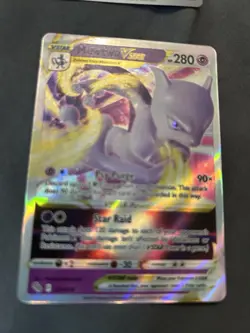 Pokemon TCG Mewtwo Card Lot (7) - Mewtwo V, VSTAR, Team Rocket’s ex, Holo - Image 5