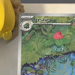 Pokemon TCG Ivysaur Scarlet & Violet 151 Illustration Rare Card 167/165 - Image 2