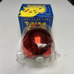 Pokemon Pikachu 23K Gold-Plated Trading Card Poke Ball Sealed Burger King 1999 - Image 1