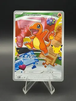 Charmander Holo Promo ME: Mega Evolution Promo 038 NM Pokemon Card TCG - Image 1