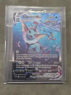 Vaporeon VMAX SWSH182 SWSH: Sword & Shield Promo Cards Holo NEAR MINT CONDITION - Image 1
