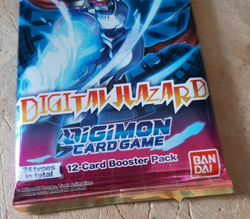Digimon Digital Hazard English Trading Card Game EX02 BOOSTER PACK 12 Cards 811039036737 - Image 2