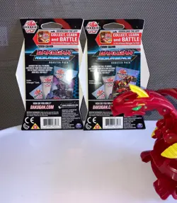 COMBO Cyborg Helios Red Pyrus Brawlers 20 Cards BAKUGAN Battle Planet RESURGENCE - Image 2