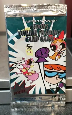 Cartoon Orbit gToons Online TCG SEALED Card Packs Cartoon Network 2002 - Image 1