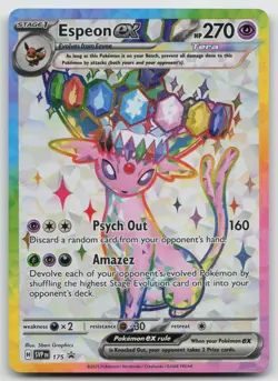 Espeon ex - 175 Promo SV: Scarlet & Violet Promo Cards SVP 175 NM - Image 1