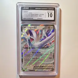 CGC 10 GEM MINT Lugia ex 017/034 CLV TCG Classic Venusaur Deck Holo Pokemon 2023 - Image 3