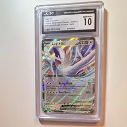 CGC 10 GEM MINT Lugia ex 017/034 CLV TCG Classic Venusaur Deck Holo Pokemon 2023 - Image 4