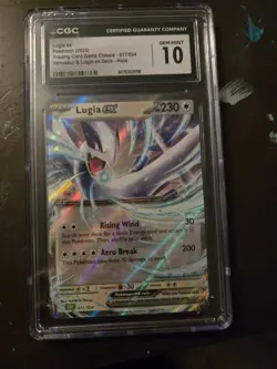 CGC 10 GEM MINT Lugia ex 017/034 CLV TCG Classic Venusaur Deck Holo Pokemon 2023 - Image 1
