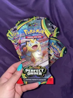 2026 Pokemon Mega Evolution Perfect Order Booster Packs TCG Sealed Lot Of 4 - Image 2
