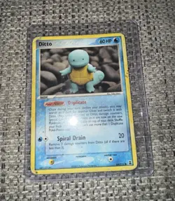 Pokemon TCG Delta Species Ditto (Squirtle) 64/113 English 2005 - Image 1