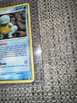Pokemon TCG Delta Species Ditto (Squirtle) 64/113 English 2005 - Image 5