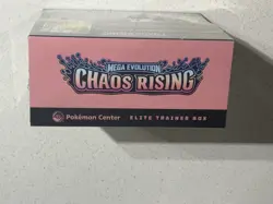 Pokemon TCG Chaos Rising Pokemon Center ETB New/Sealed - Image 5