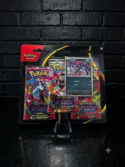 Pokemon TCG: Phantasmal Flames Triple Blister Pack New & Sealed - Image 1