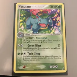 Venusaur 28/100 Pokemon TCG Crystal Guardians Regular LP 28/100 - Image 1