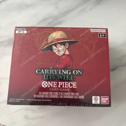 One Piece Card Game OP13 Booster Box Carrying On His Will English - New & Sealed - Image 1