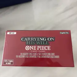 One Piece Card Game OP13 Booster Box Carrying On His Will English - New & Sealed - Image 3