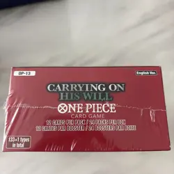 One Piece Card Game OP13 Booster Box Carrying On His Will English - New & Sealed - Image 5