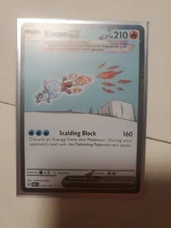 Eiscue EX 222/197 Special Illustration Rare Obsidian Flames Pokemon Card English - Image 1