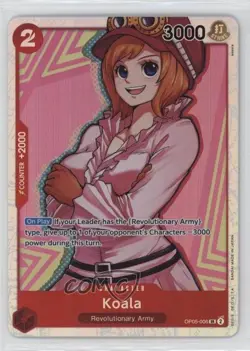 2024 One Piece Card Game: Premium PRB-01 The Best Reprint SR Koala #OP05-006 - Image 1