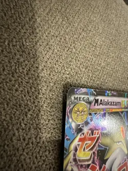 Pokemon M Alakazam EX Holo Ultra Rare TCG Card 26/124 XY Fates Collide - Image 3