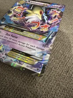 Pokemon M Alakazam EX Holo Ultra Rare TCG Card 26/124 XY Fates Collide - Image 4