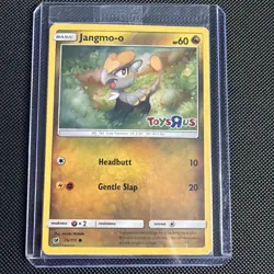 Pokemon Jangmo-o Card ToysRus, Sealed, 75/111, Near Mint Condition - Image 1