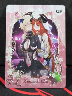 LUMINE NILOU Senpai Goddess Haven 6 Story Waifu Card CP-002 Genshin Impact - Image 1