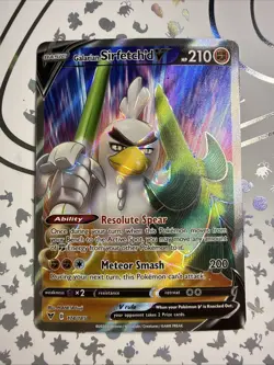 Galarian Sirfetch'd V 174/185 Vivid Voltage NM Full Art Ultra Rare Pokemon Card - Image 1